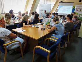 Pokaż zdjęcie: Pracodawcy podczas prezentacji FAZON-u 