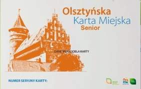 Pokaż zdjęcie: Olsztyńska Karta Miejska Senior