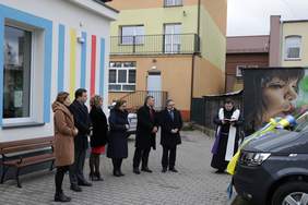 Pokaż zdjęcie: Poświęcenie mikrobusa