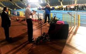 Złożenie przysięgi przez uczestników XVIII Ogólnopolskiego Turnieju