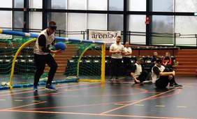 Pokaż zdjęcie: Mecz Goalball