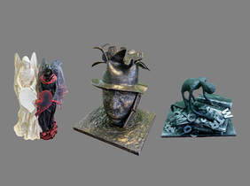 Pokaż zdjęcie: I,II,III miejsce Kategoria Rzeźba Kameralna i Płaskorzeźba