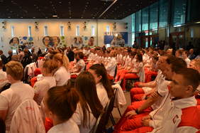 Uroczystości zaprzysiężenia narodowej reprezentacji na Letnie Igrzyska Głuchych