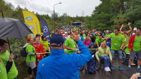 Pokaż zdjęcie: Uczestnicy imprezy Zdobywamy Górę Kamieńsk