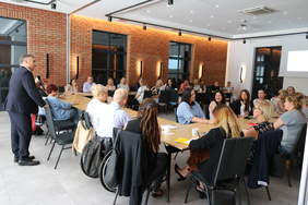 Pokaż zdjęcie: Prezentacja Dyrektora Oddziału Pomorskiego PFRON