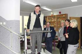 Pokaż zdjęcie: Odbiór inwestycji dofinansowanej ze środków PFRON w Zespole Szkolno-Przedszkolnym w Mielżynie