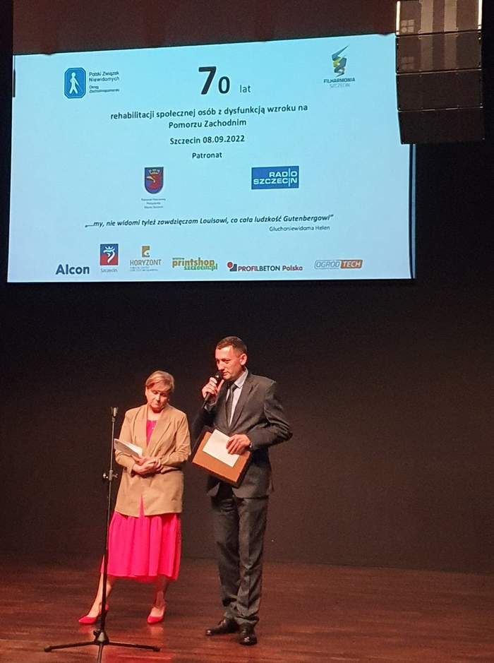 Pokaż zdjęcie: 70 lat rehabilitacji społecznej osób z dysfunkcją wzroku na Pomorzu Zachodnim
