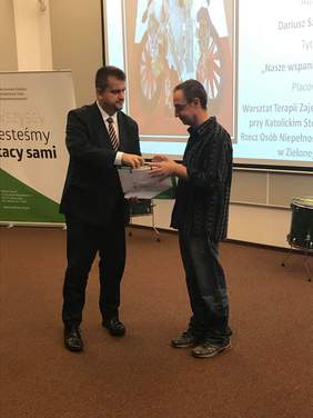 Lubuska Gala XVI edycji Konkursu Plastycznego "Sztuka Osób Niepełnopsrawnych"