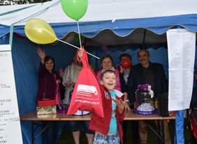 Pokaż zdjęcie: Loteria Stowarzyszenia „PRZYSTAŃ” im. Jana Pawła II w Tymbarku