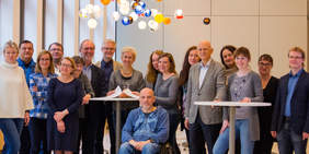 Pokaż zdjęcie: Grupa uczestników pierwszej wizyty studyjnej u Partnera projektu Deutsche Gesetzliche Unfallversicherung e.V w Berlinie, październik 2017 r.