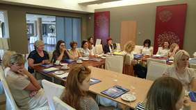 Pokaż zdjęcie: Uczestnicy spotkania konsultacyjno - informacyjnego dotyczącego realizacji pilotażowego programu „Aktywny Samorząd”