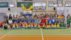 Pokaż zdjęcie: IX Integracyjny turniej gier i zabaw  dla najmłodszych w Opolu. Źródło: Politechnika Opolska