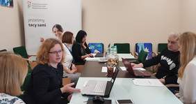 Pokaż zdjęcie: Warsztaty z elektronicznej obsługi wniosków SODiR w Małopolskim Oddziale PFRON