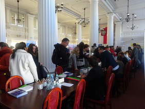 Uczestnicy Giełdy Pracy