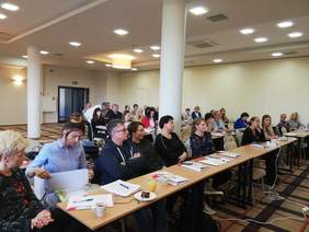 Pokaż zdjęcie: Uczestnicy dwudniowego szkolenia w Ciechocinku