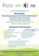 Zdjęcie jest plakatem informującym o wydarzeniu. Zamieszczone są informacje dotyczące daty, godziny i miejsca spotkania. Ponadto znajdują się zagadnienia tematyczne wydarzenia. 