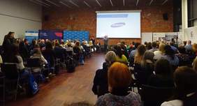 Pokaż zdjęcie: uczestnicy konferencji z dnia 21.11.2018 w Łodzi  NIEpełnosprawni na rynku pracy