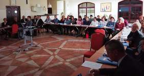 Uczestnicy szkolenia. Zdjęcie pochodzi ze zbiorów pracownika Oddziału.