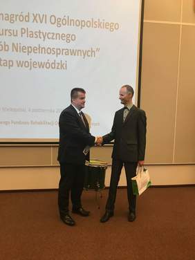 Lubuska Gala XVI edycji Konkursu Plastycznego "Sztuka Osób Niepełnopsrawnych"