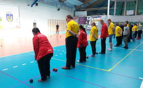 Pokaż zdjęcie: podczas zawodów w Bocci 