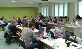 Pokaż zdjęcie: Uczestnicy spotkania