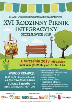 Pokaż zdjęcie: Plakat z informacją o pikniku