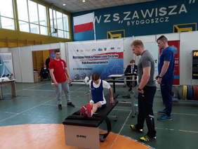 Pokaż zdjęcie: Mistrzostwa Polski w Podnoszeniu Cięzarów Osób Niepełnosprawnych zorganizowano w obiektach bydgoskiego "Zawiszy"