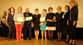 Pokaż zdjęcie: laureaci konkursu: Województwo łódzkie przyjazne rodzinie