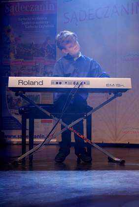 Pokaż zdjęcie: Olaf Bielak podczas występu