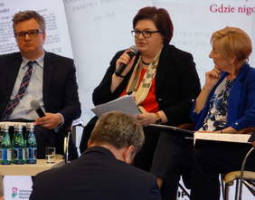 Pokaż zdjęcie: Wiceminister Elżbieta Bojanowska opowiedziała o działaniach rządu na rzecz osób niepełnosprawnych