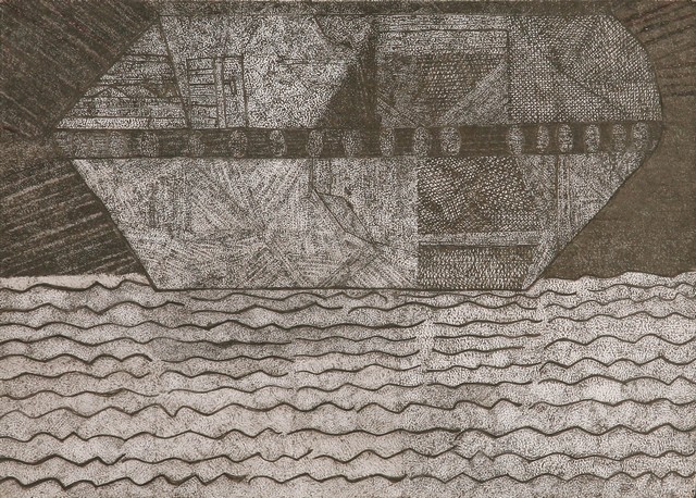 Pokaż zdjęcie: Wyróżnienie – Łukasz Rojek za pracę pt. „Rejs”, WTZ przy Towarzystwie Przyjaciół Dzieci w Suwałkach