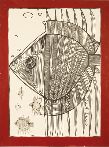 Pokaż zdjęcie: Wyróżnienie – Łukasz Rojek za pracę pt. „Rejs”, WTZ przy Towarzystwie Przyjaciół Dzieci w Suwałkach